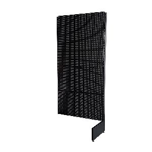 Silverline - Hakenwand-Erweiterungsmodul, 1 m, Schwarz