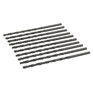 Silverline - HSS-R-Bohrer, metrisch, extra lang, 10er-Pckg., 4,0 x 119 mm
