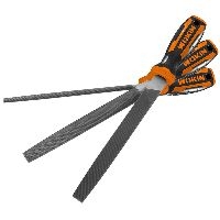 Werkstattfeilen Set, Metall, 3-teilig
