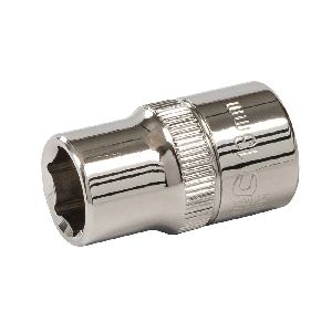Silverline - Sechskant-Steckschlüsseleinsatz, metrisch, 1/2-Zoll-Antrieb, 13 mm