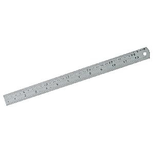 Silverline - Stahlmaßstab, 300 mm