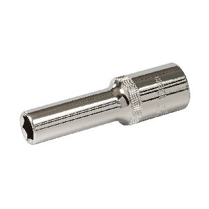 Silverline - Sechskant-Steckschlüsseleinsatz, lang, metrisch, 1/2-Zoll-Antrieb, 10 mm
