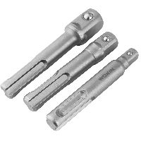 Adapter, SDS-Plus, 3-teilig, 65 mm