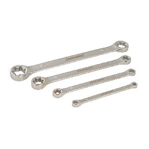 Silverline - Trx-Schraubenschlüssel, 4-tlg. Satz, E6–E24