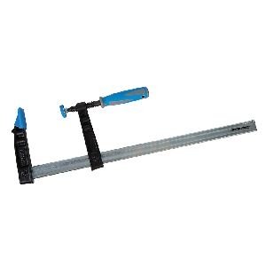 Silverline - Robuste Schraubzwinge, extra lange Backen, 500 x 120 mm