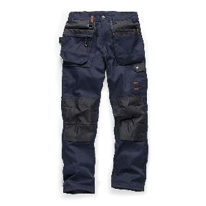 Scruffs - Arbeitshose „Worker Plus“, marineblau, Größe 21 kurz