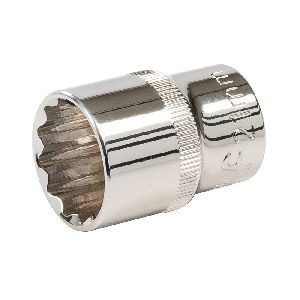 Silverline - Doppelsechskant-Steckschlüsseleinsatz, metrisch, 1/2-Zoll-Antrieb, 21 mm