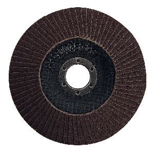 Silverline - Korund-Fächerscheibe, 125 mm, 80er-Körnung