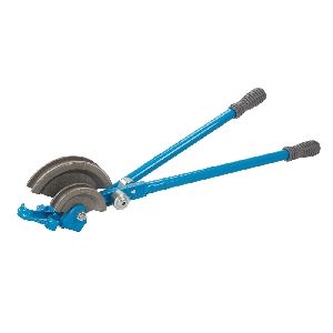 Silverline - Robuster Rohrbieger mit Führungsschienen, 3-tlg. Satz, 15 - 22 mm