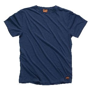 Scruffs - T-Shirt „Worker“, marineblau Größe XXL