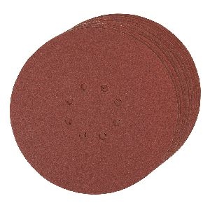 Silverline - Klettschleifscheiben, gelocht, 225 mm, 10er-Pckg., 120er-Körnung