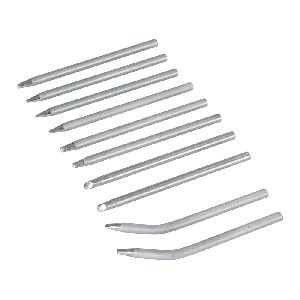 Silverline - Lötkolbenspitzen, 10-tlg. Satz, 15 u. 25 W