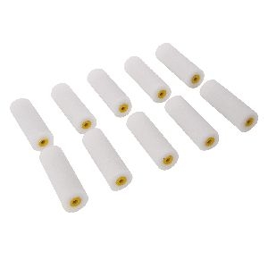 Silverline - Mini-Farbwalzen, 100 mm, 10er-Pckg., Für Glanzlack