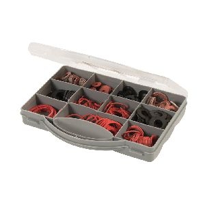 Fixman - Faser- und Gummidichtungen, Sortiment, 280-tlg.