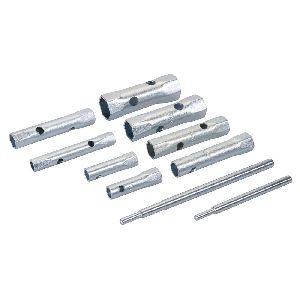 Silverline - Metrische Rohrsteckschlüssel, 8-tlg. Satz, 8–22 mm
