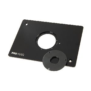 Rockler - Aluminium-Fräsplatte für Fräsen anderer Marken als Triton, 210 x 298 mm (8 1/4 x 11 3/4 Zoll)