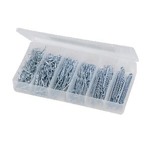 Fixman - Rundkopfsplinte-Sortiment, 555-tlg.