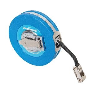 Silverline - Glasfaserbandmaß, 10 m x 13 mm