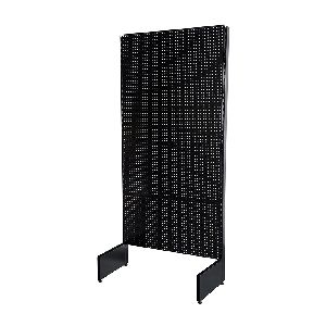 Silverline - Hakenwandmodul, freistehend, 1 m, Schwarz