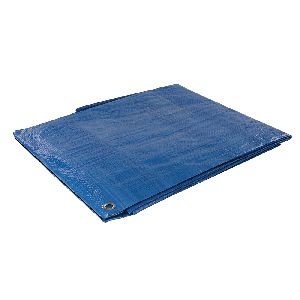Silverline - Abdeckplane, Nenngröße: 6,1 x 9 m, Echtgröße: 5,85 x 8,9 m