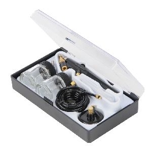 Silverline - Hobby-Airbrush-Pistole mit Zubehör, 6-tlg. Satz, 22 ml