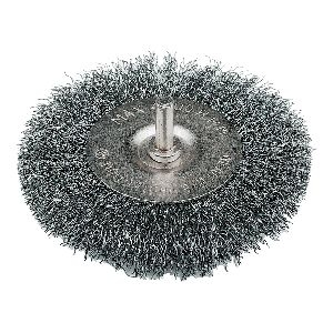 Silverline - Stahldraht-Scheibenrundbürste, gewellt, 100 mm