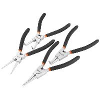 Sicherungsringzangen-Set, 7", 4-teilig