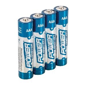 Powermaster - AAA-Super-Alkali-Batterien, LR03, 4er-Pckg., 4er-Pckg.