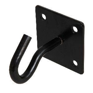 Fixman - Augplatte, schwarz, Haken, 50 mm x 50 mm