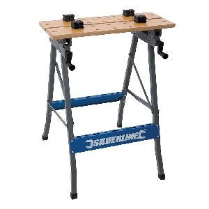 Silverline - Stabile Klappwerkbank, 150 kg