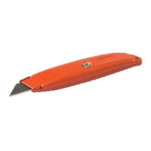 Silverline - Universalmesser, 150 mm, Signalfarbe