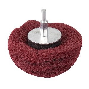 Silverline - Kuppelförmiger Schleifmopp, 100 mm, 240er-Körnung