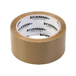 Fixman - Paketband, 48 mm x 66 m, Braun, 6er-Pckg.