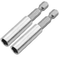 Schraubendreher-Bithalter Set, 2er, 60 mm, 1/4"