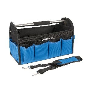 Silverline - Strapazierfähige Werkzeugtasche mit verstärktem Boden, 400 x 200 x 255 mm