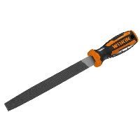 Werkstattfeile, Metall, 8", flach