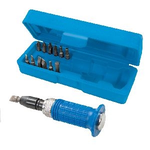 Silverline - Weichgriff-Schlagschrauber mit Bits, 14-tlg. Satz, 14-tlg.
