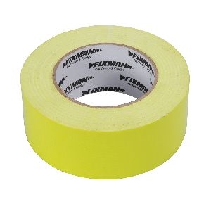 Fixman - Robustes Gewebeband in Signalfarbe, 50 mm x 50 m