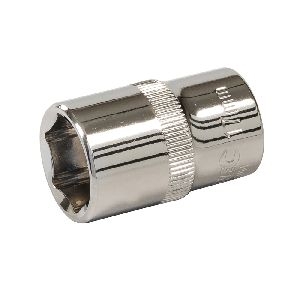 Silverline - Sechskant-Steckschlüsseleinsatz, metrisch, 1/2-Zoll-Antrieb, 17 mm