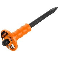 Spitzmeißel mit Handschutz, 4 x 16 x 250 mm