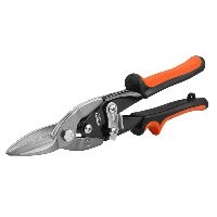 Blechschere, 250 mm, 10", Industrie, geradeschneidend, Cr-Mo