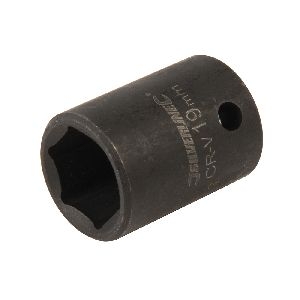 Silverline - Schlagschrauber-Steckschlüsseleinsatz, 1/2-Zoll-Antrieb, 6-kant, metrisch, 19 mm