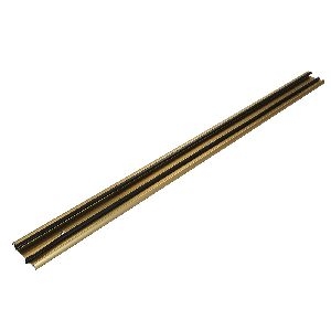 Fixman - Dünnes Übergangsprofil / Türdichtung, 914 mm, Gold