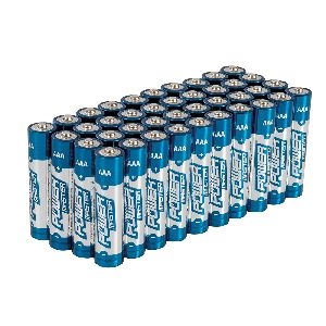 Powermaster - AAA-Super-Alkali-Batterien, LR03, 40er-Pckg. 40er-Pckg.