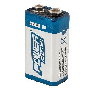 Powermaster - Super-Alkali-Batterie, 6LR61, 9 V, Einzelpackung