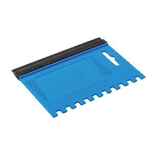 Silverline - Zahnspachtel und Fugengummi, 125 x 95 mm, 6 mm Zahnung