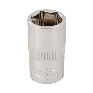 Silverline - Sechskant-Steckschlüsseleinsatz, metrisch, 3/8-Zoll-Antrieb, 16 mm