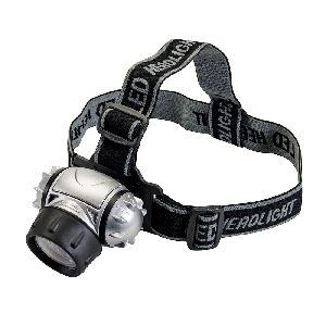 Silverline - LED-Stirnlampe, 12 LEDs