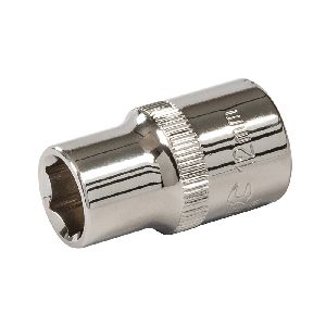 Silverline - Sechskant-Steckschlüsseleinsatz, metrisch, 1/2-Zoll-Antrieb, 12 mm