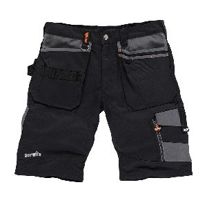 Scruffs - Arbeitsshorts „Trade“, schwarz, Größe 50